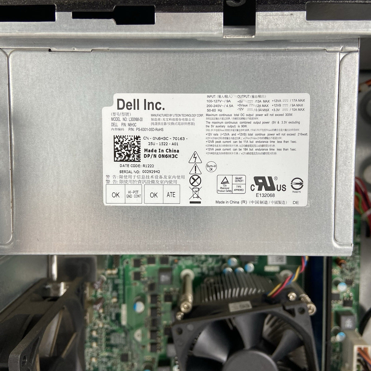 Dell Vostro 260 MT Intel Core i5-2400 3.1GHz 4GB RAM No HDD/OS FP USB Bad10