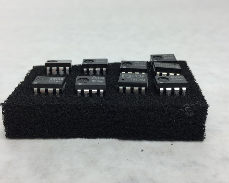 HP 6N136 DIP-8 Integrated Circuit   Lot of 9  NOS