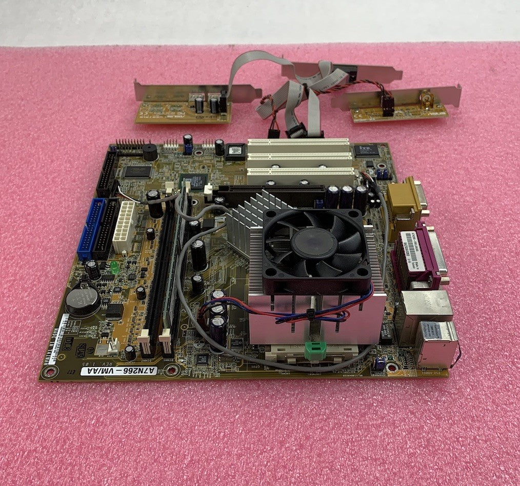 Asus A7N266VM Motherboard AMD Athlon 1.93GHz 512MB RAM w/ Shield