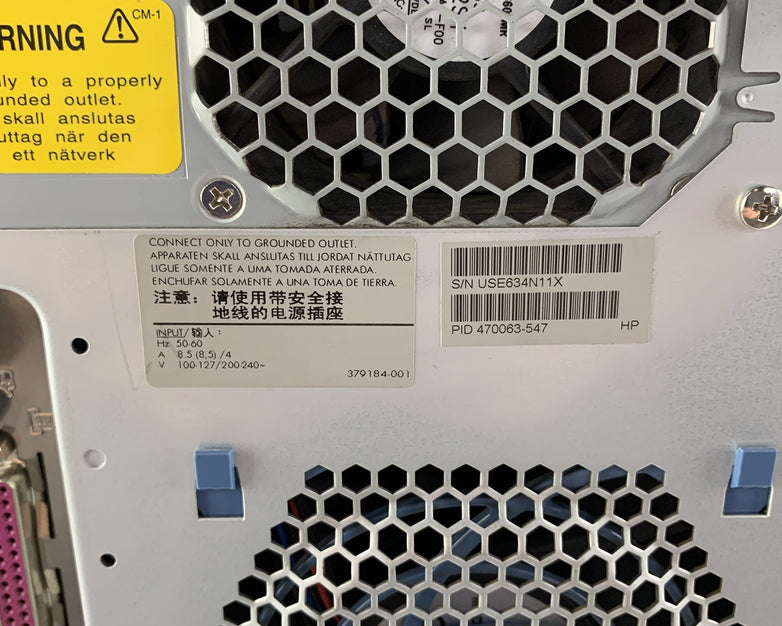 HP Proliant ML150 G2 Tower Server 1x Xeon 3.0 GHz 3 GB Ram No OS No HDD