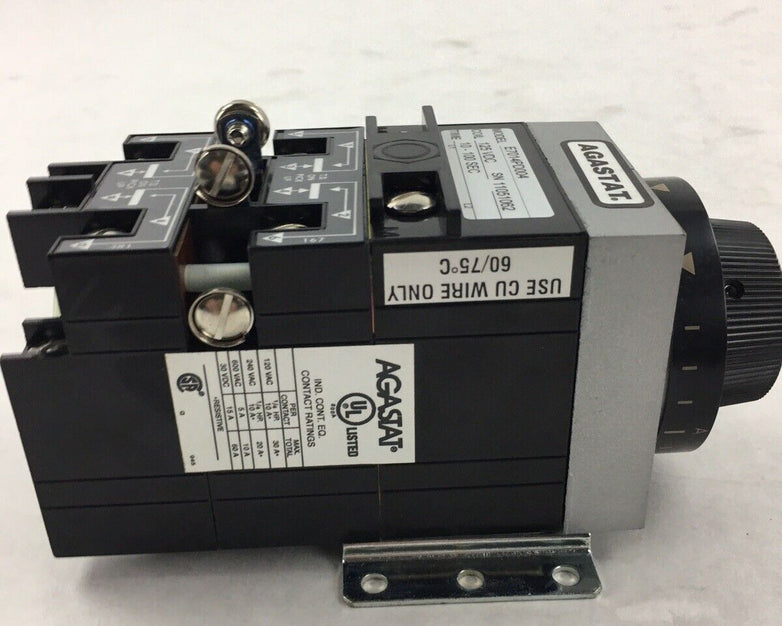 Tyco E7014PD004 Agastat 4 pole timing relay