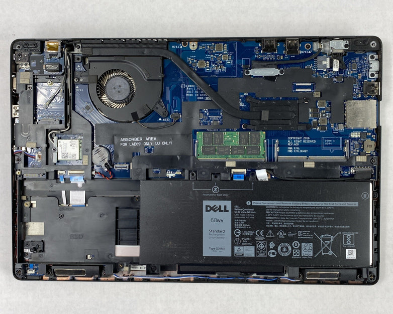 Dell Latitude 5580 Intel Core i5-7300U 2.6GHz 8GB RAM 15.6" No HDD No OS