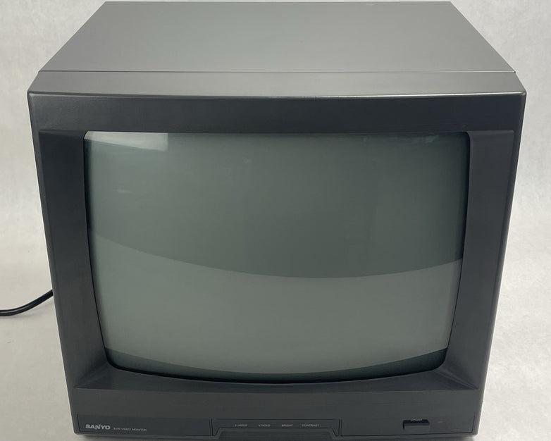 Sanyo VM 5516 Vintage B&W CRT 1997 16''