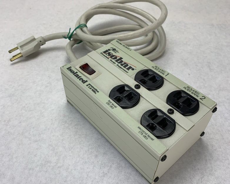 Tripp Lite ISOBAR 4 IB4 120V 15A Premium 4-Outlet Surge Suppressor - Tested