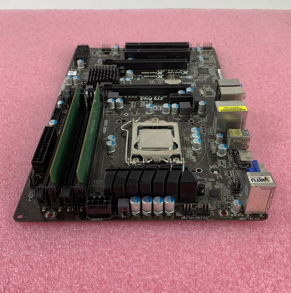ASRock Z75 Pro 3 Motherboard Intel Core i3-3220 3.3GHz 8GB RAM 2 Sticks3