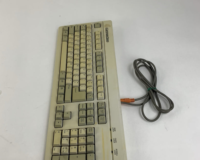 Vintage Gateway2000 CPU Keyboard 219600X-XX-XXX - Untested