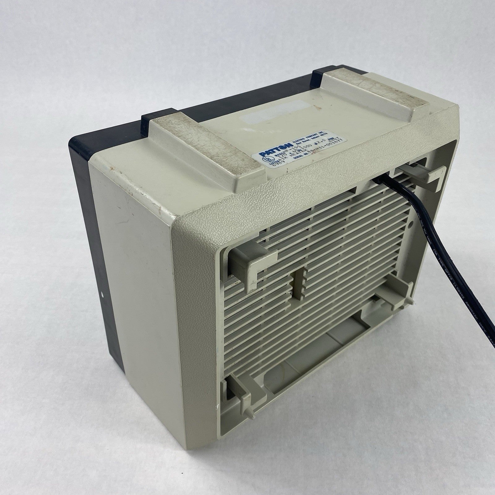 Patton Model HF-15S Electric Space Heater Power Tested