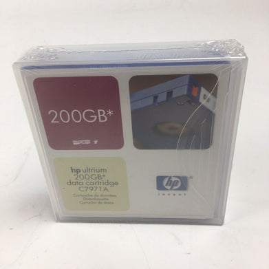 HP LTO-1 Ultrium 200GB Data Cartridge C7971A (Lot of 5)
