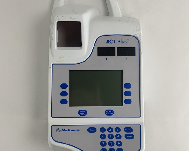 Medtronic ACT Plus ACT100 Automated Coagulation Timer Faceplate W/ Buttons