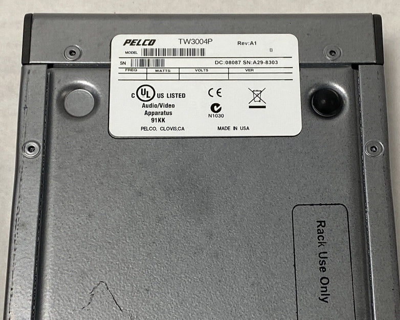 Pelco TW3004P 4 Channel Passive UTP Transceiver