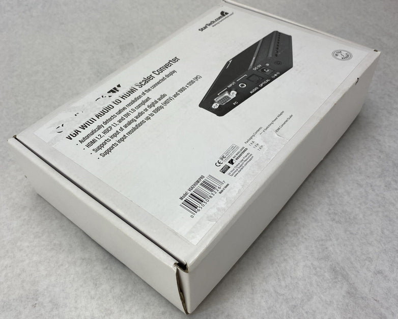 StarTech VGA2HDMIPRO ConvergeAV VGA To HDMI AV Converter/Scaler - With Cables