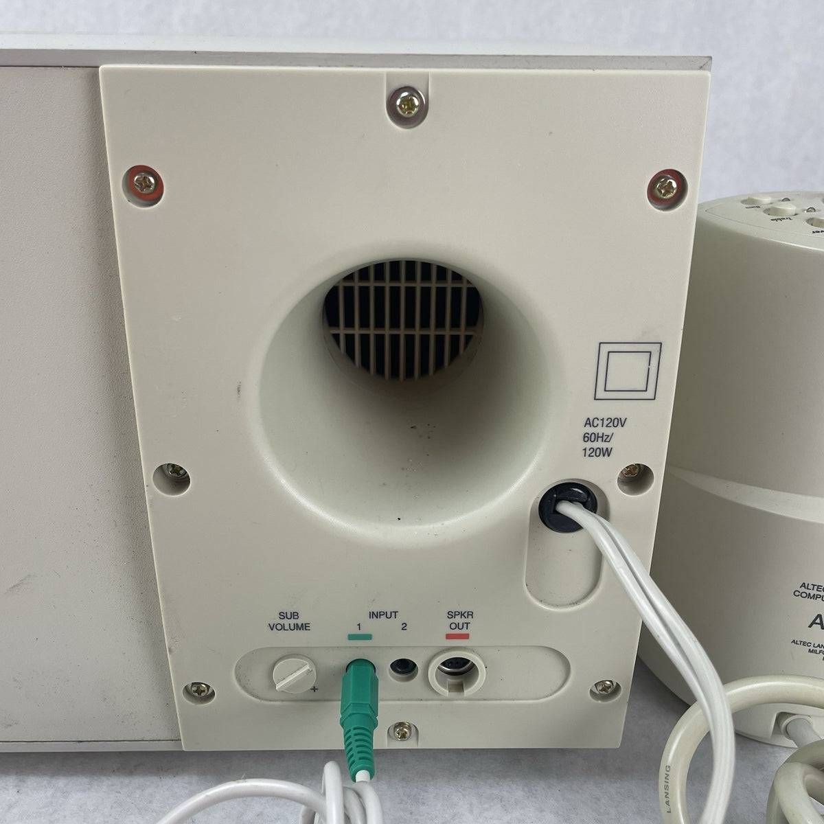 Altec Lansing ACS295 2.1 Computer Speaker System Subwoofer Tested6