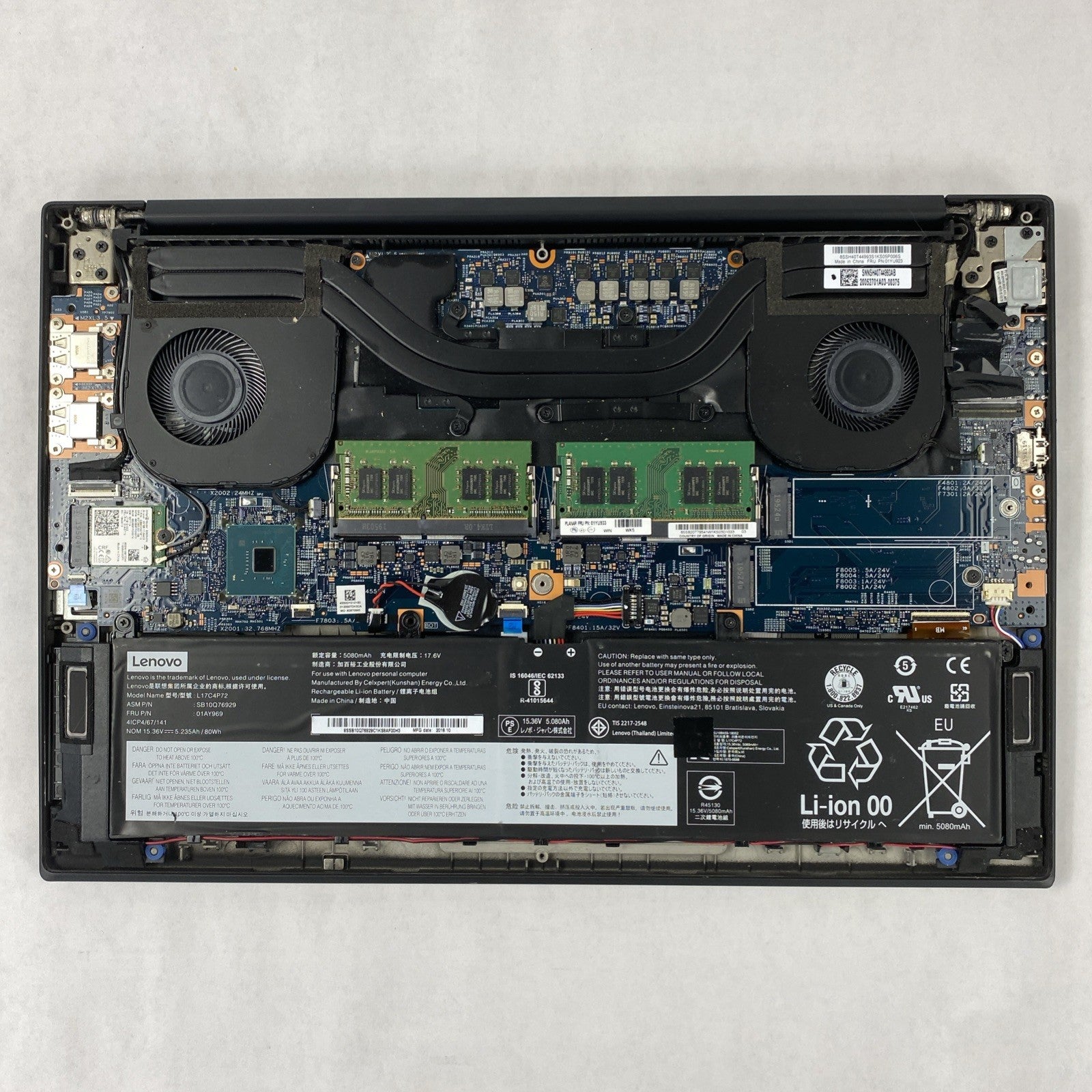 Lenovo ThinkPad P1 15.6" Touch Xeon E 2176M 2.70 GHz 16 GB RAM No HDD No OS