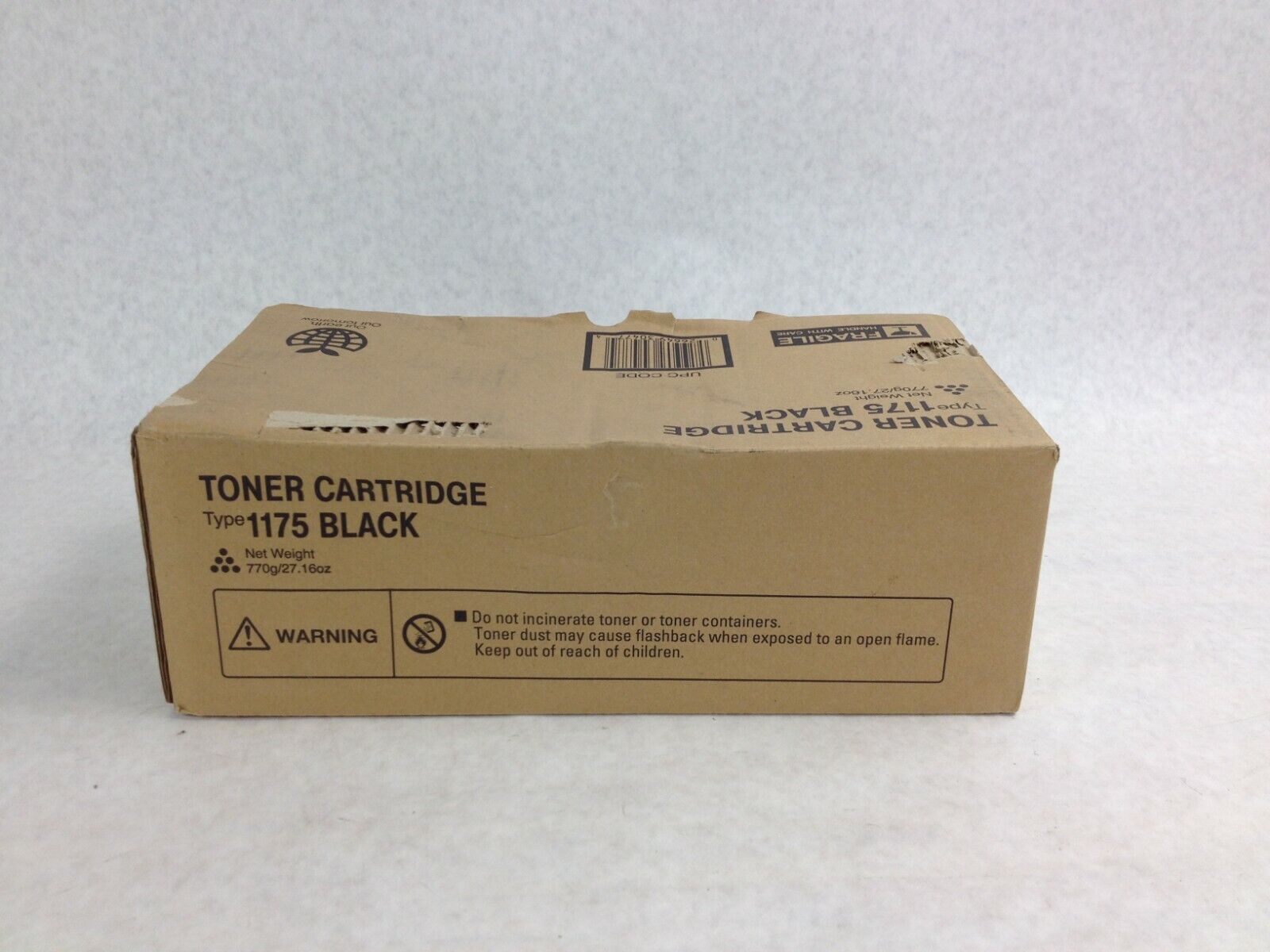 Genuine Savin Type 1175 Black Toner Cartridge H239-34