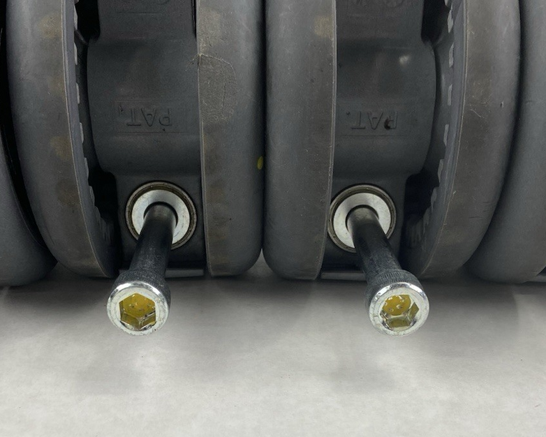 5" Medical Grade Swivel Casters - Set of 4 - 2 with Brake Feature