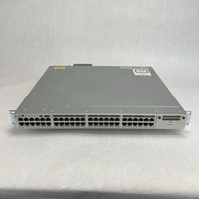 Cisco WS C3850 48F S 3850 1x PSU 48 1GE RJ 45 PoE Ports V07 Tested and Reset