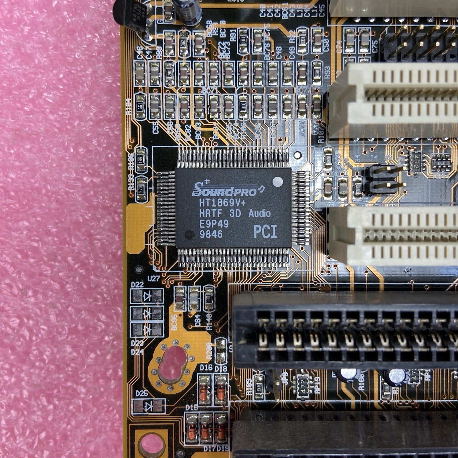 PC CHIPS M590 Motherboard AMD K6-2 3D MMX 149MHz 64MB RAM Baby AT 2x ISA9