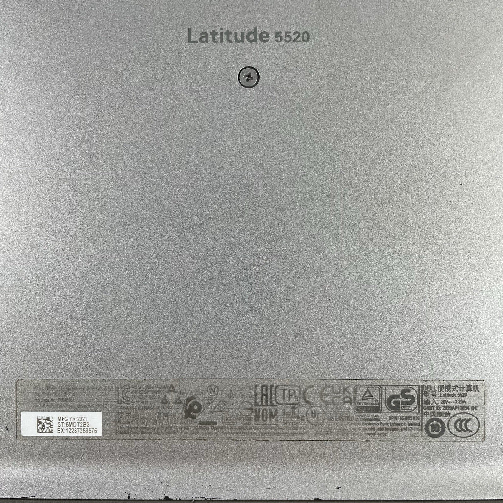 Dell Latitude 5520 15.6" i5-1135G7 1.40 GHz 8 GB RAM No SSD/OS/AC - READ18