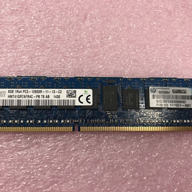 SK Hynix 24GB 1Rx4 PC3-12800R-11-13-C2 RAM HMT41GR7AAFR4C Lot of 3