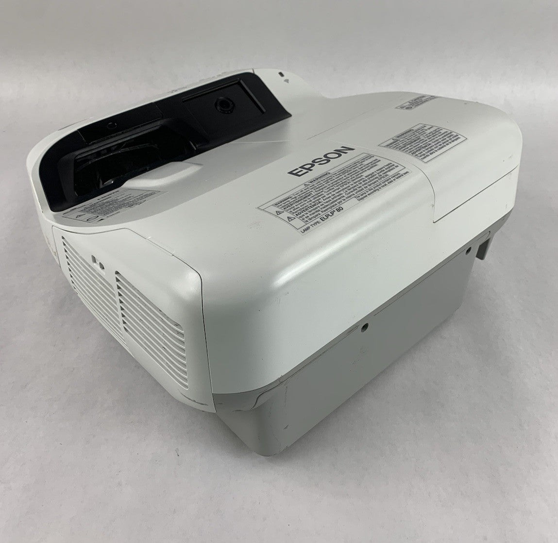 Epson H599A BrightLink 595Wi LCD Lamp Projector 169 Lamp Hours No Remote0