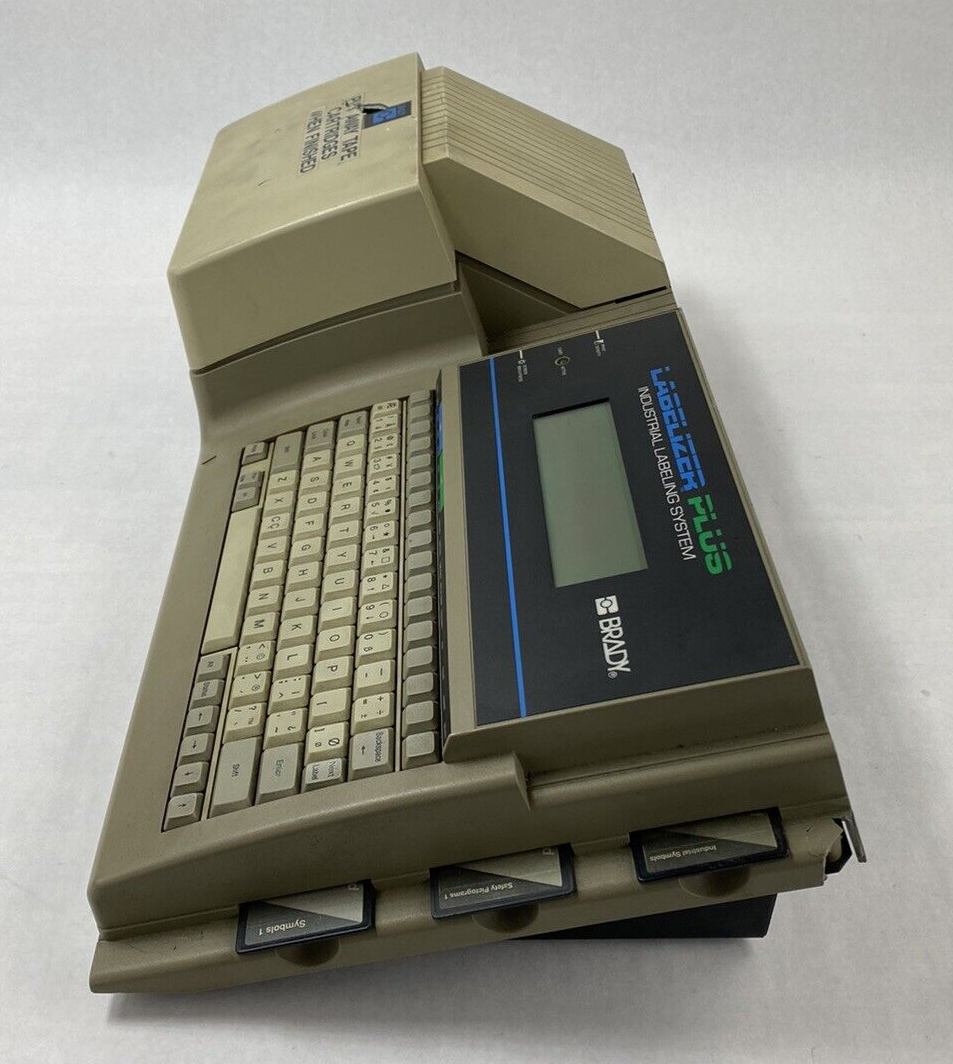 Brady Labelizer Plus Label and Sign Maker M No Power Cord For Parts or Repair