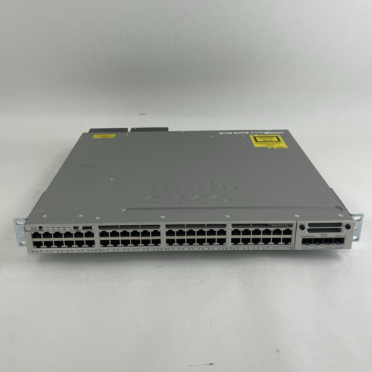 Cisco WS-C3850-48U-S V07 48-Port UPoE Switch  2x 1100W PSU Tested & Reset1