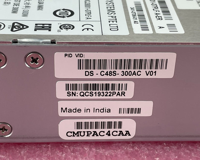 Cisco DS-C48S-300AC Power Supply For Cisco MDS Switches