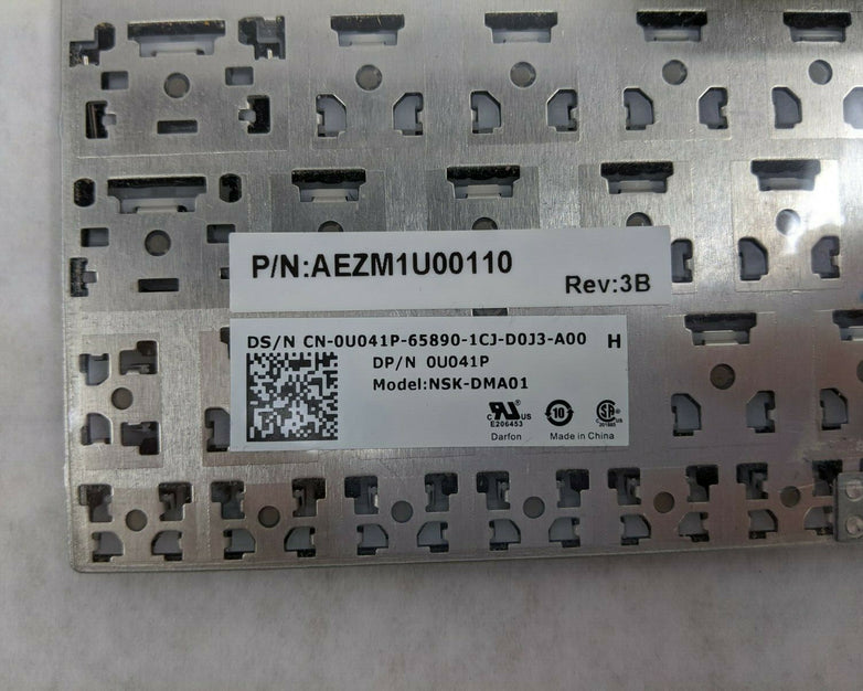 Dell U041P Latitude 2100 2110 2120 Notebook Replacement Keyboard 0U041P-70070