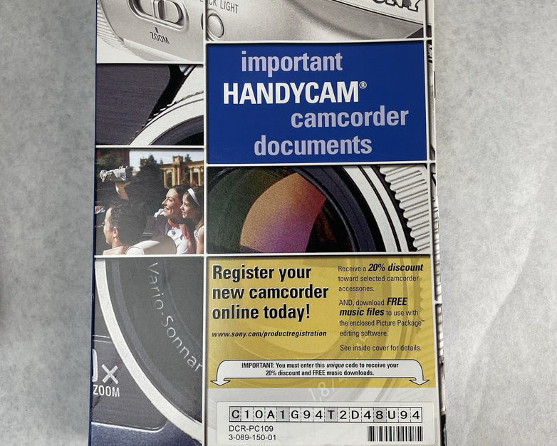 Sony Handycam DCR-PC109 Mini DV Hybrid Camcorder With Nightshot / Nightvision