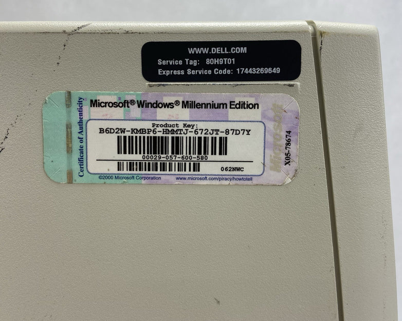 Dell Dimension L800CXE MT Intel Celeron w/SSE 800MHz 128MB RAM No HDD No OS
