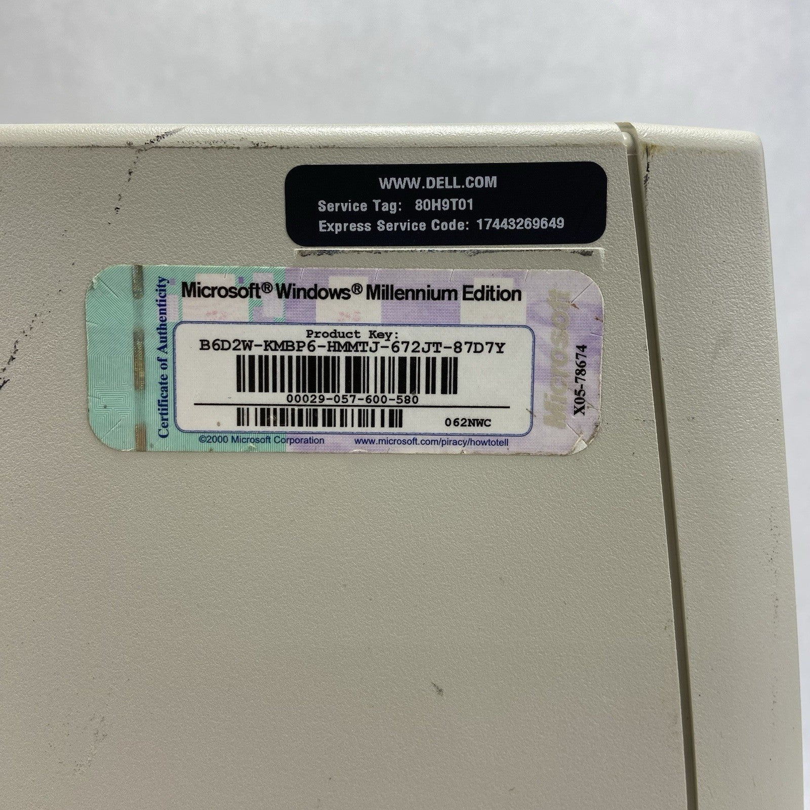 Dell Dimension L800CXE MT Intel Celeron w/SSE 800MHz 128MB RAM No HDD No OS6
