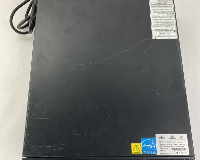 Vertiv Liebert GXT4-1500RT120 Battery Backups Tested - No Batteries Ears READ