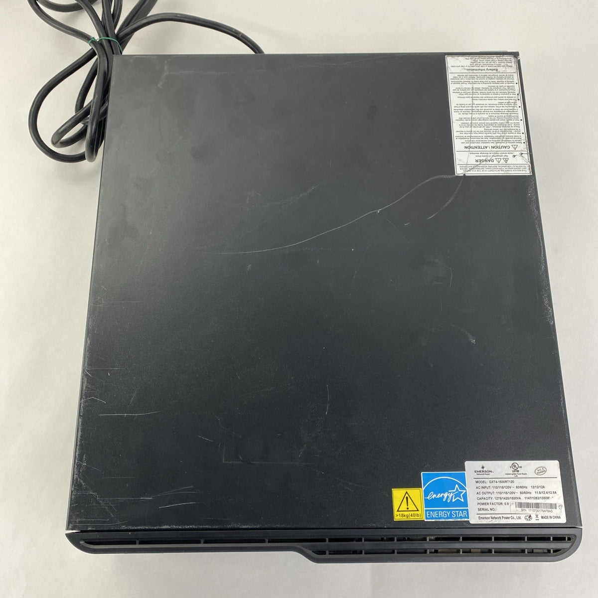 Vertiv Liebert GXT4-1500RT120 Battery Backups Tested - No Batteries Ears READ4
