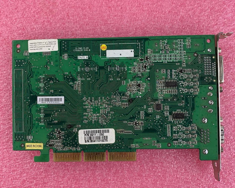 MSI MS-8911 AGP 8X Video Graphics Card - Untested