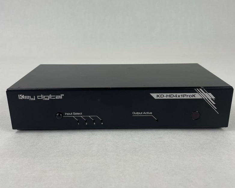 KeyDigital KD-HD4x1ProK 4 to 1 HDMI Switcher
