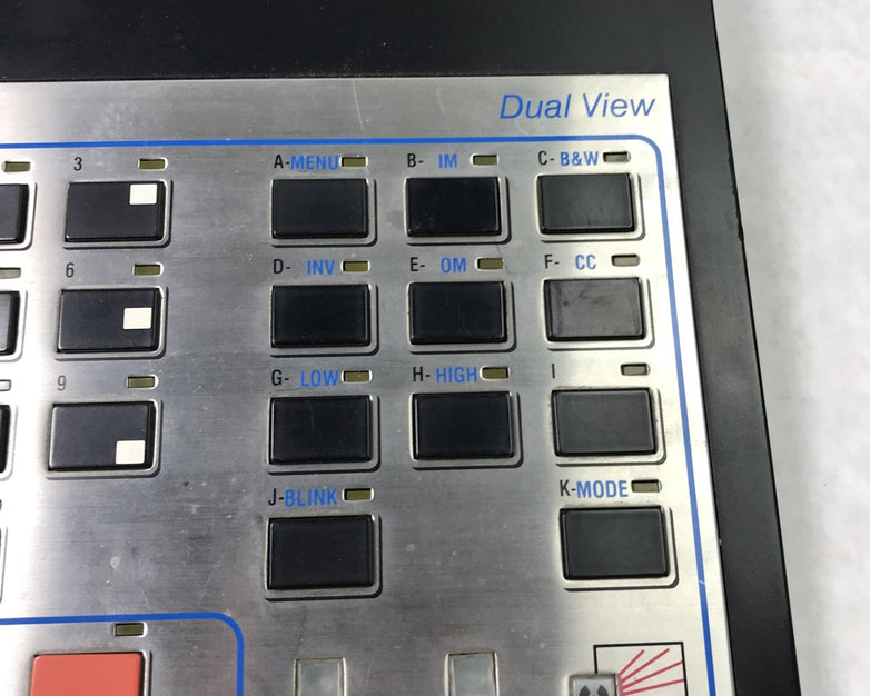 Rapiscan TA66164 Security Products Dual Vision Control Panel Untested