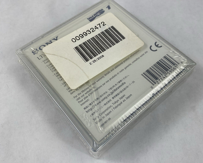 Sony LTO Ultrium 1 LTX100G 200GB Data Cartridge Sealed (Lot of 3)