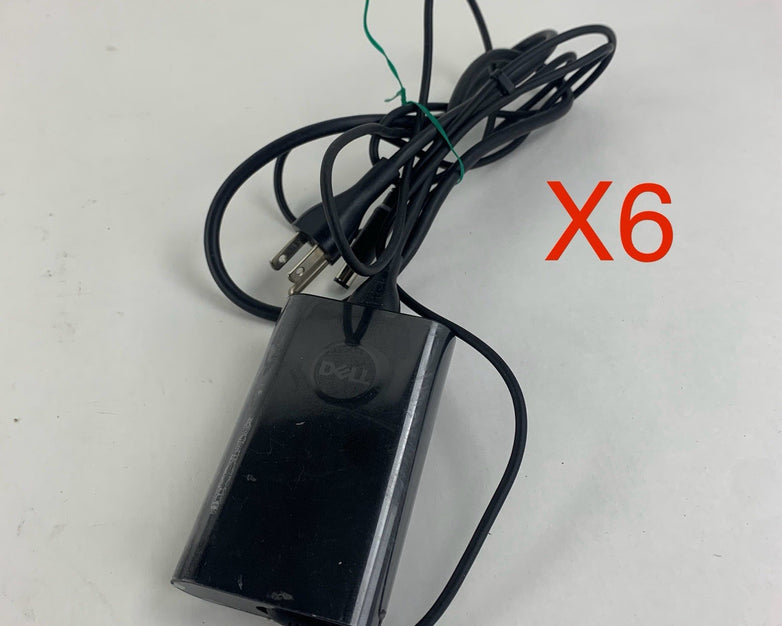 Dell HA65NM130 65W AC 19.5V 7.4mm AC Adapter - Power Cord Included Lot of 6