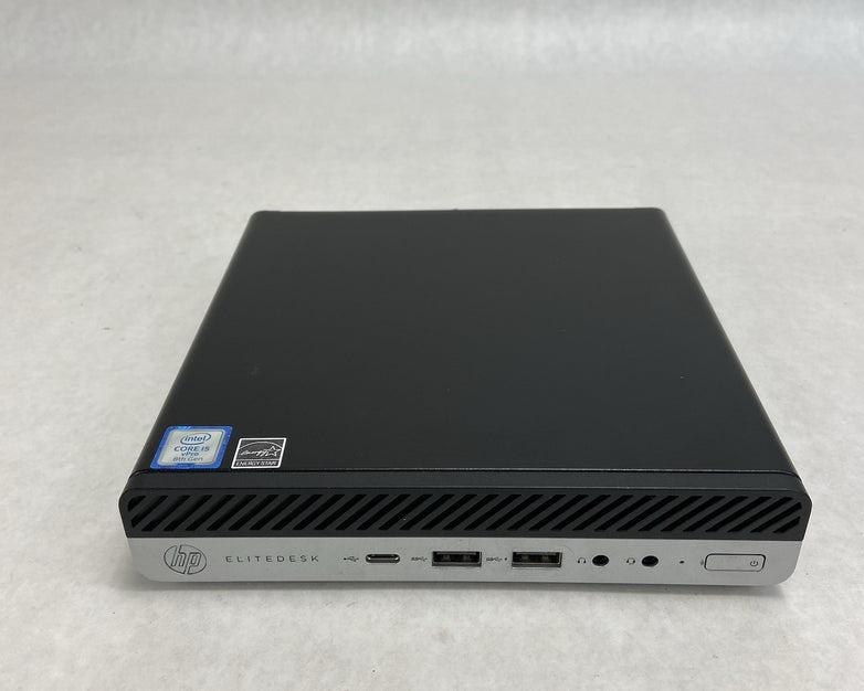 HP EliteDesk 800 G4 MFF Intel Core i5-8500T 2.1GHz 8GB RAM No AC/HDD/OS