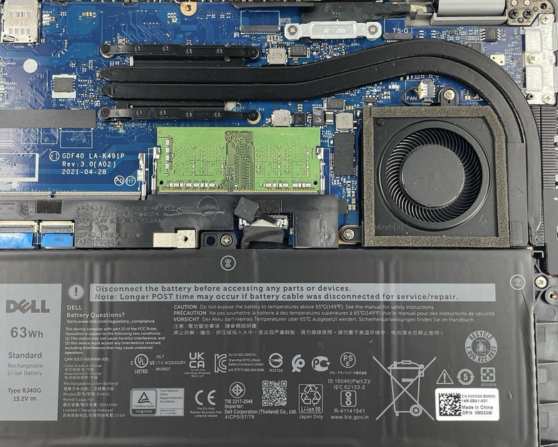 Dell Latitude 5420 14" i5-1145G7 2.60 GHz 8 GB RAM No SSD/OS/AC - Edge