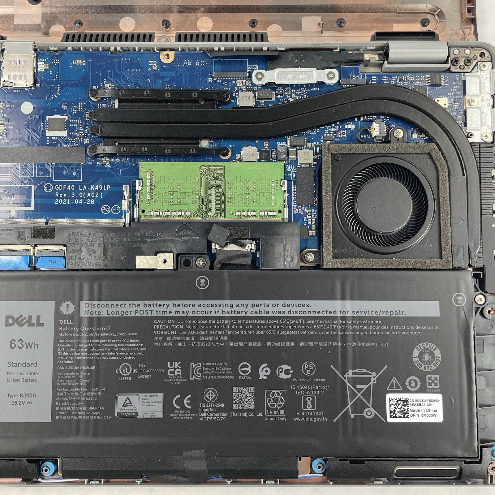 Dell Latitude 5420 14" i5-1145G7 2.60 GHz 8 GB RAM No SSD/OS/AC - Edge20