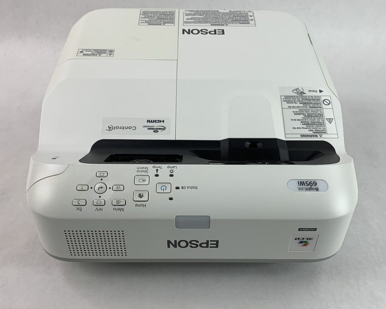 Epson PowerLite 695Wi H740A LCD Lamp Projector 2752 Lamp Hours - No Remote
