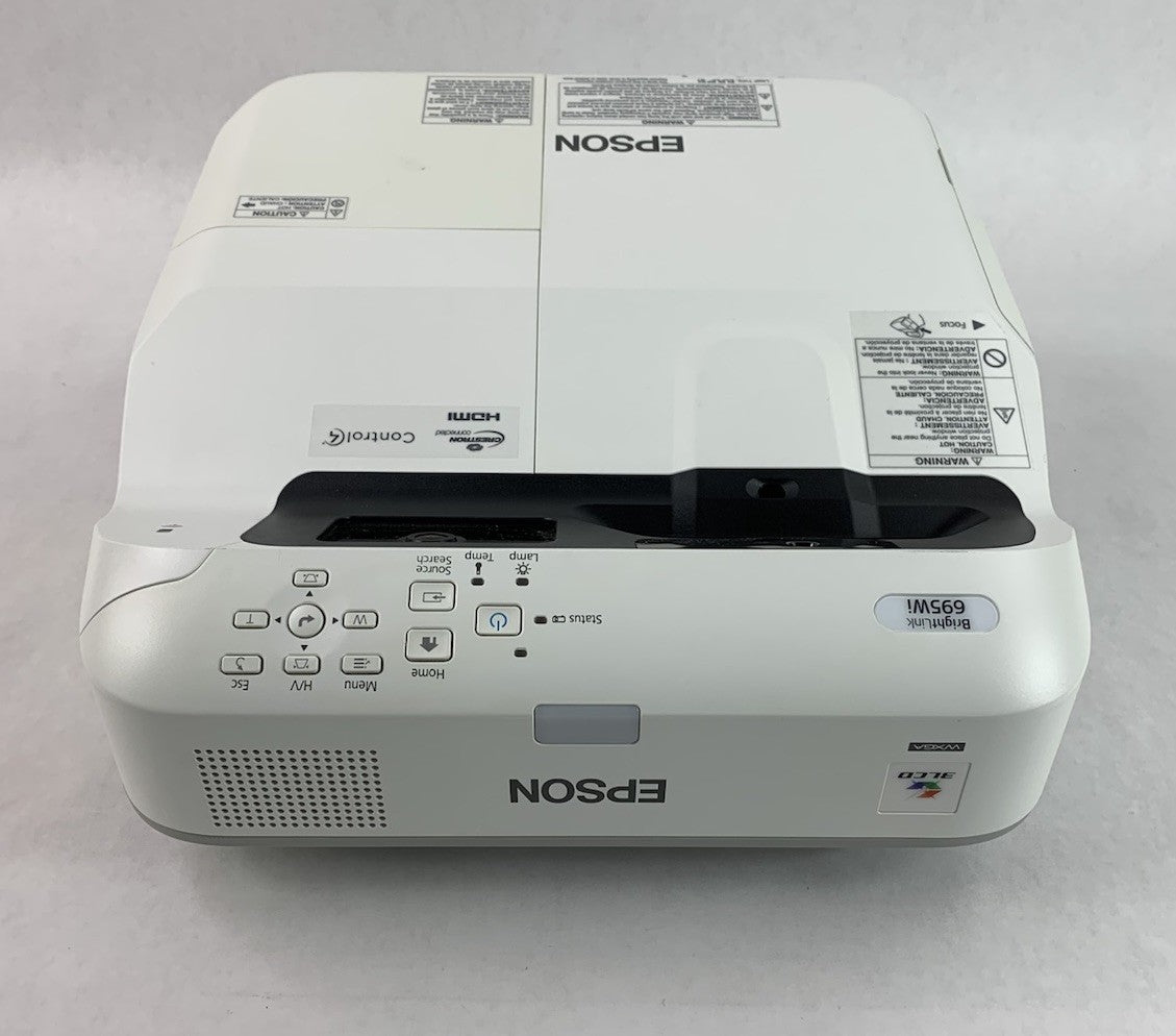 Epson PowerLite 695Wi H740A LCD Lamp Projector 2752 Lamp Hours - No Remote3