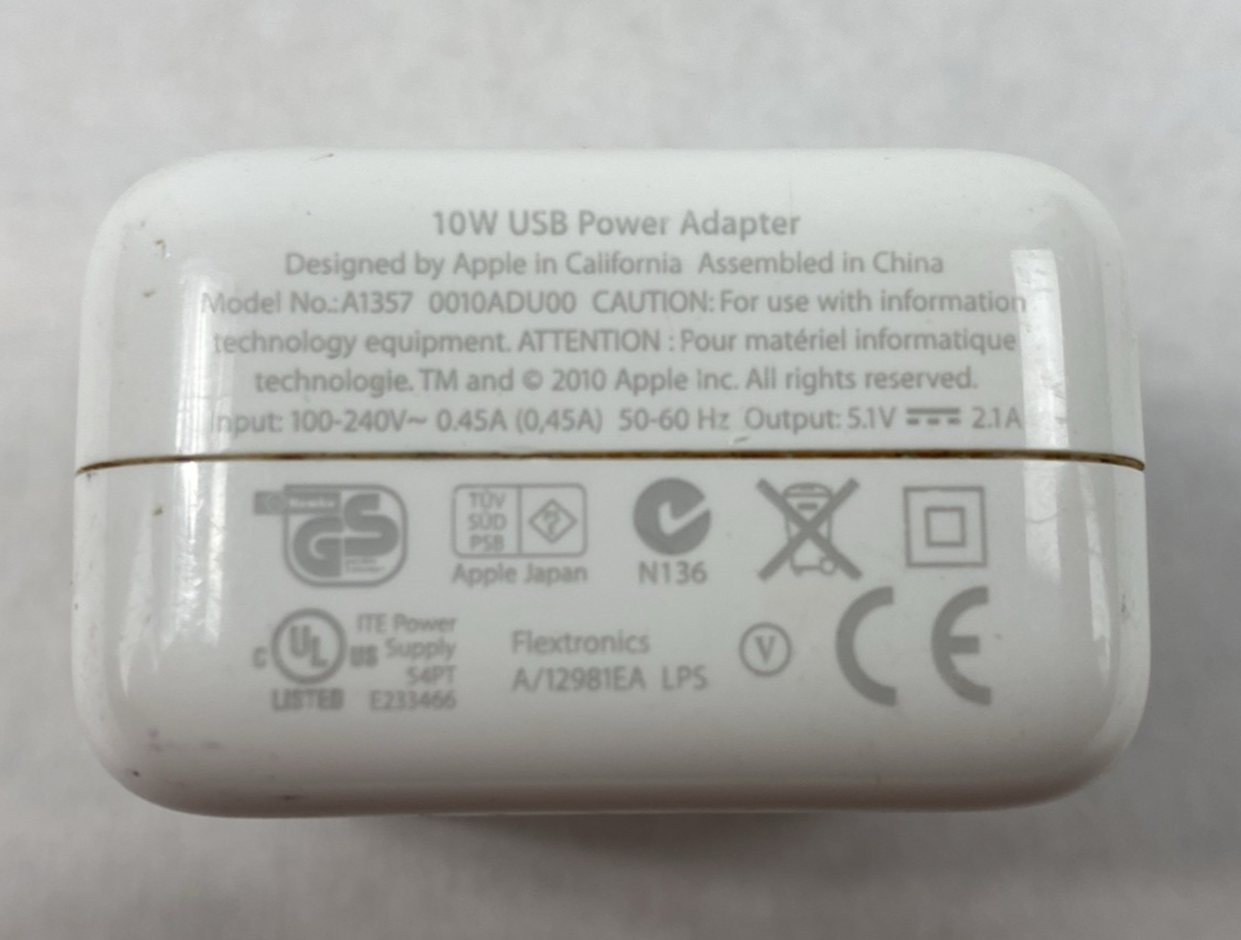 Apple 10W USB Power Adapter Lot of 6