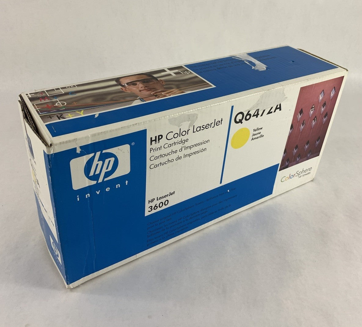 HP Color LaserJet Q6472A Yellow Toner0