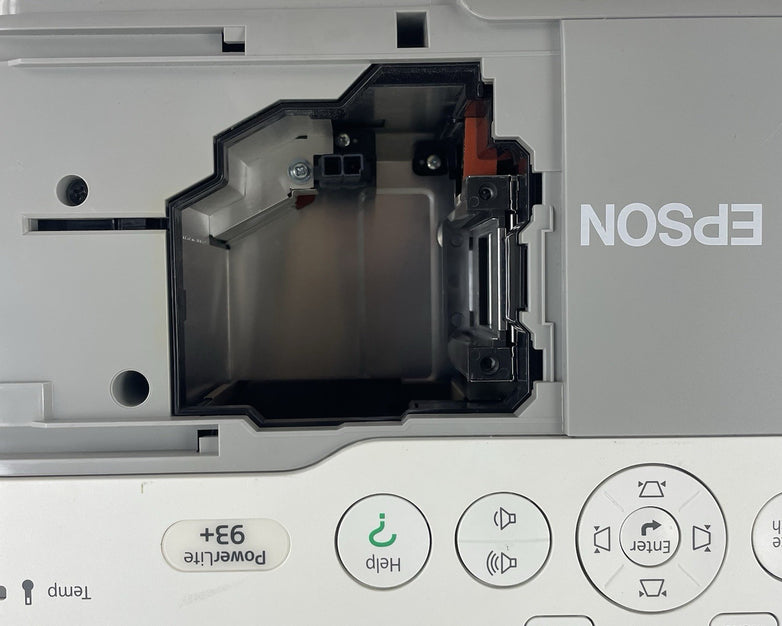 Epson H382F LCD Lamp Projector No Lamp No Remote- Parts or Repair