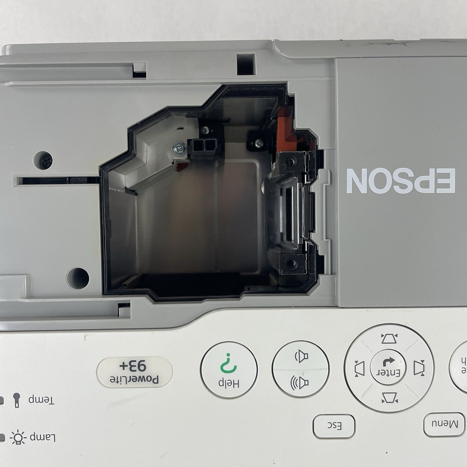 Epson H382F LCD Lamp Projector No Lamp No Remote- Parts or Repair