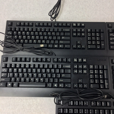 Lot of 5 Lenovo Preferred Pro II (00XH688, SK-8827) USB Keyboard