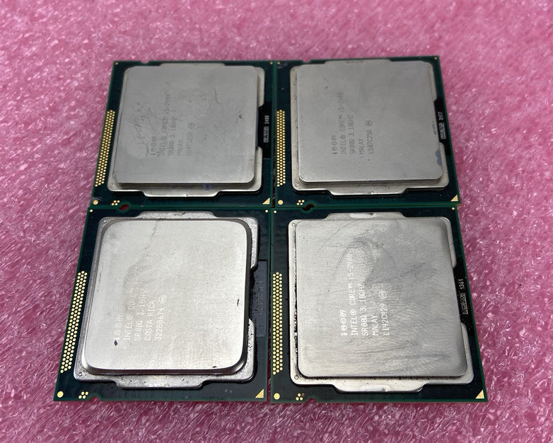 Lot of 4 Intel Core i5-2400 SR00Q 3.1GHz Desktop CPU