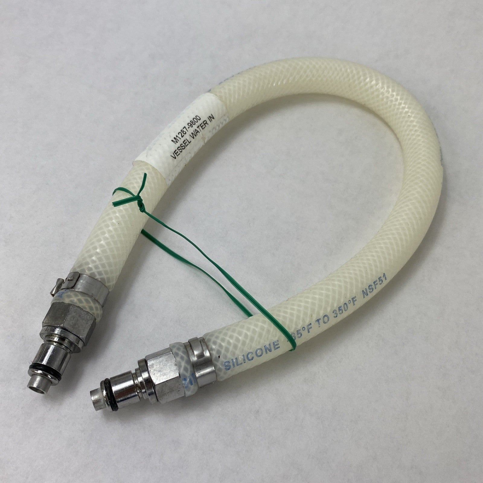 Trelleborg M1287-9800 CW100 1.25-3.5L Vessel Water In Silicone 15” Tubing0